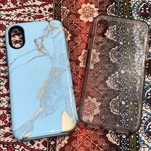 2 Case otterbox for iPhone X